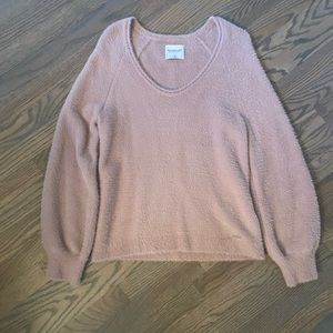 Abercrombie Cashmere Pink Sweater